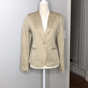 Banana Republic Tan Fine Blazer Size 2